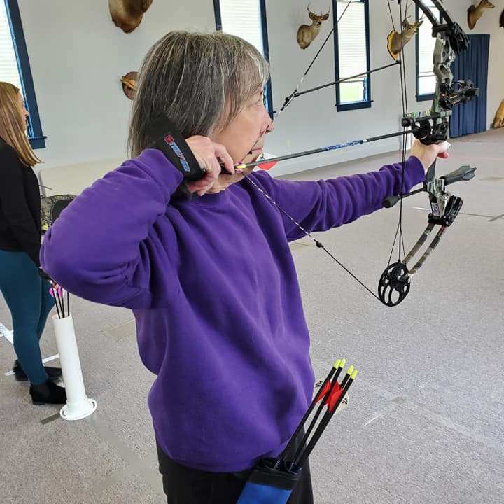 Women's Indoor Archery at Sportsmen Fellowship Ministries
