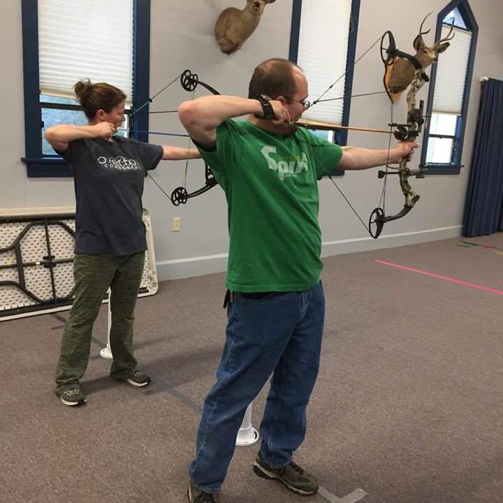 Couple's Archery at Sportsmen Fellowship Ministries