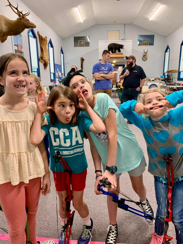 Children's Archery at Sportsmen Fellowship Ministries