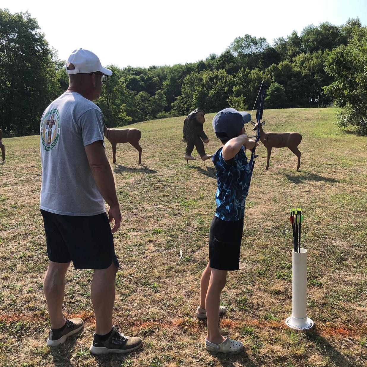 Outdoor Archery at Sportsmen Fellowship Ministries