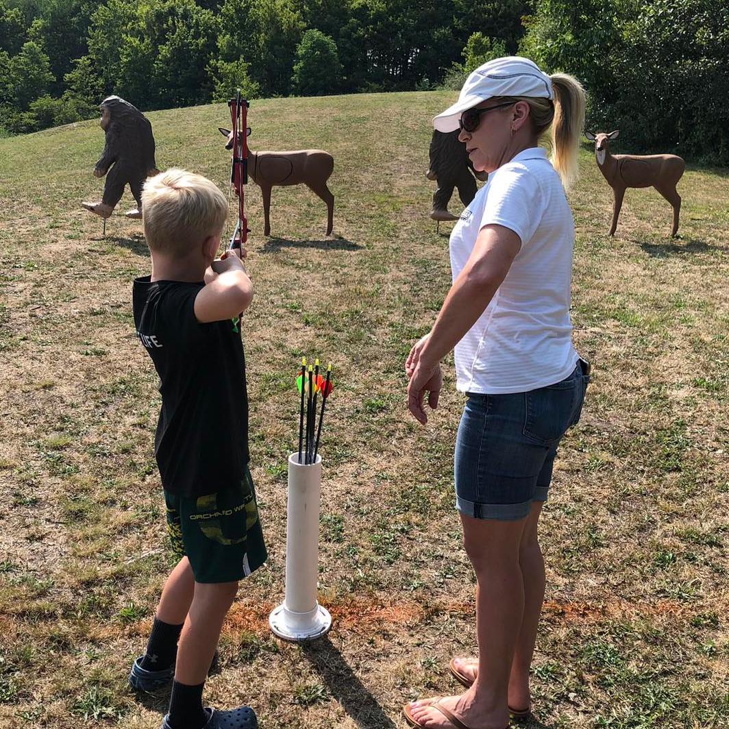 Outdoor Archery at Sportsmen Fellowship Ministries