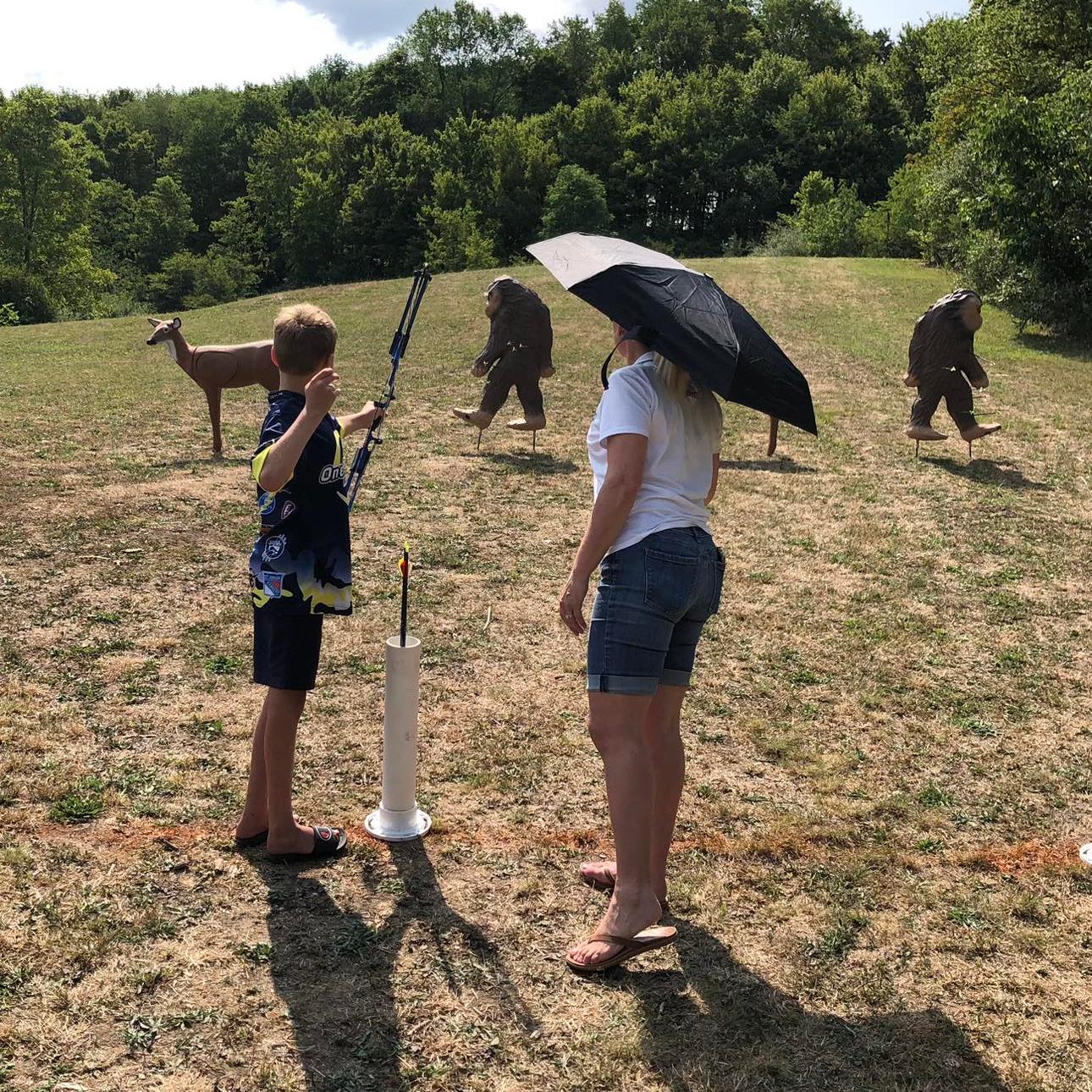 Outdoor Archery at Sportsmen Fellowship Ministries