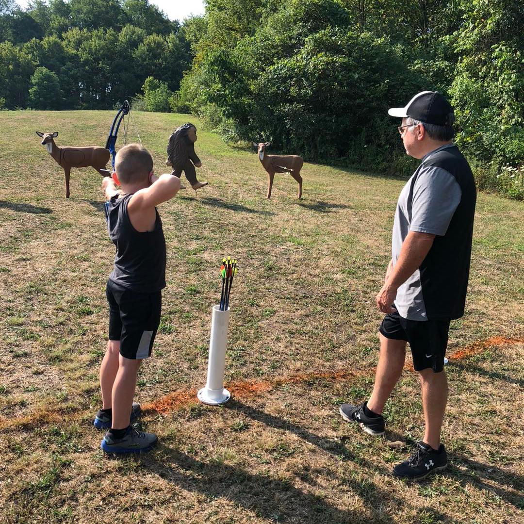 Outdoor Archery at Sportsmen Fellowship Ministries