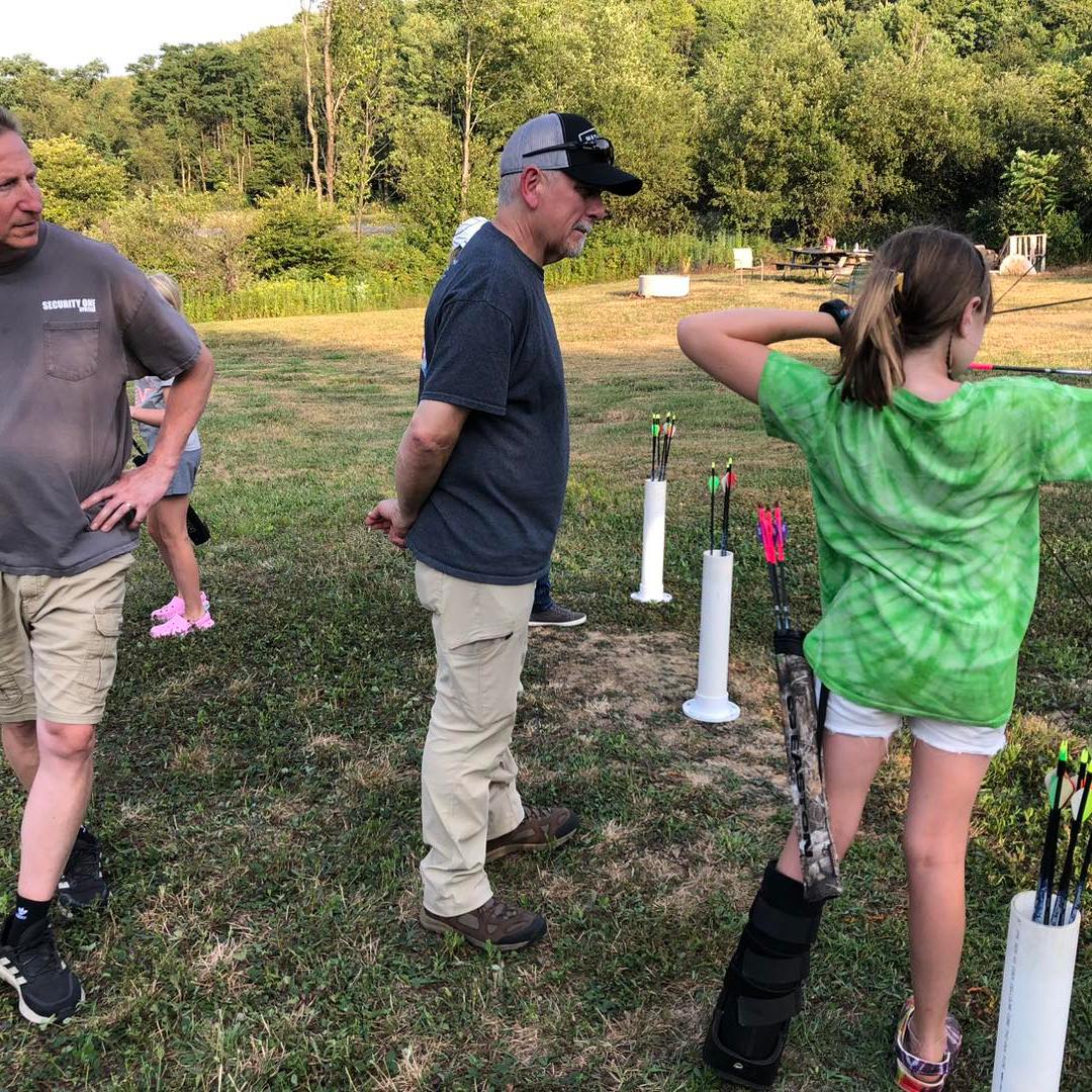 Outdoor Archery at Sportsmen Fellowship Ministries