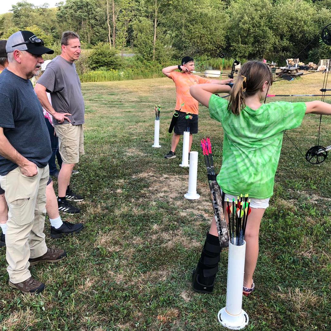 Outdoor Archery at Sportsmen Fellowship Ministries