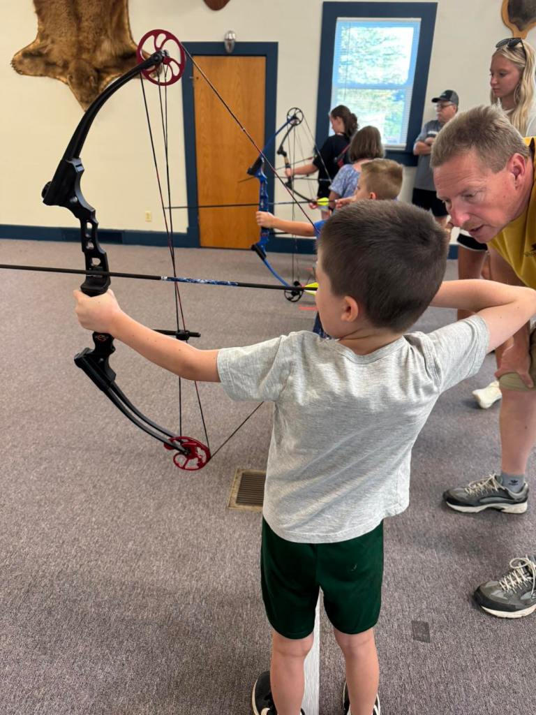 Children's Archery at Sportsmen Fellowship Ministries