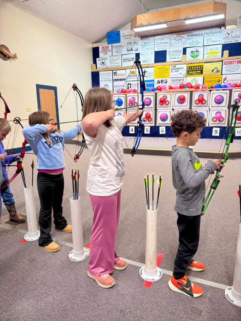 Children's Archery at Sportsmen Fellowship Ministries