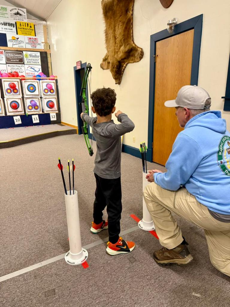 Children's Archery at Sportsmen Fellowship Ministries