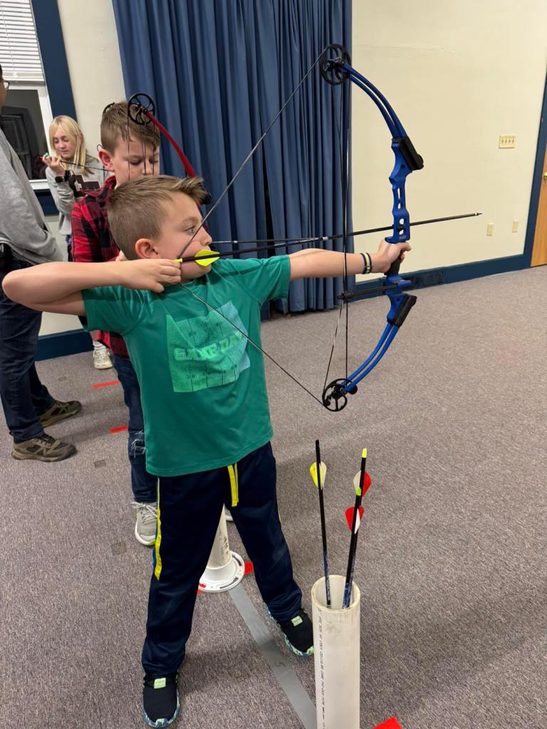 Children's Archery at Sportsmen Fellowship Ministries