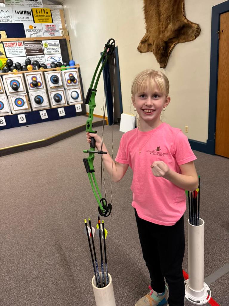 Children's Archery at Sportsmen Fellowship Ministries
