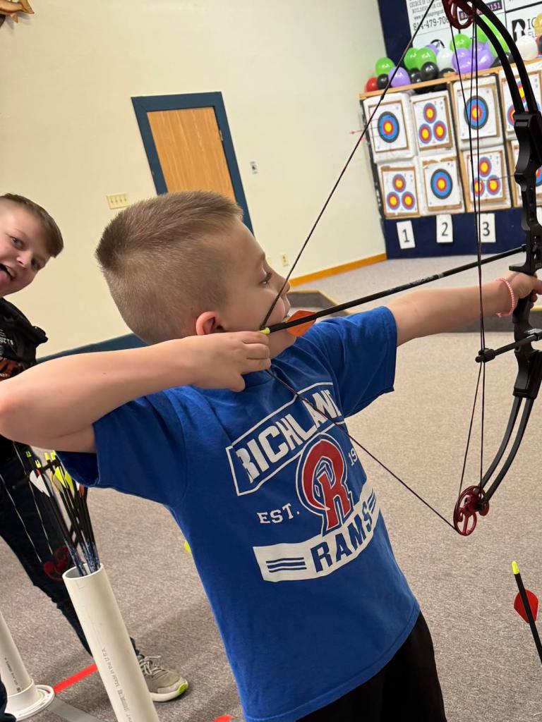 Children's Archery at Sportsmen Fellowship Ministries