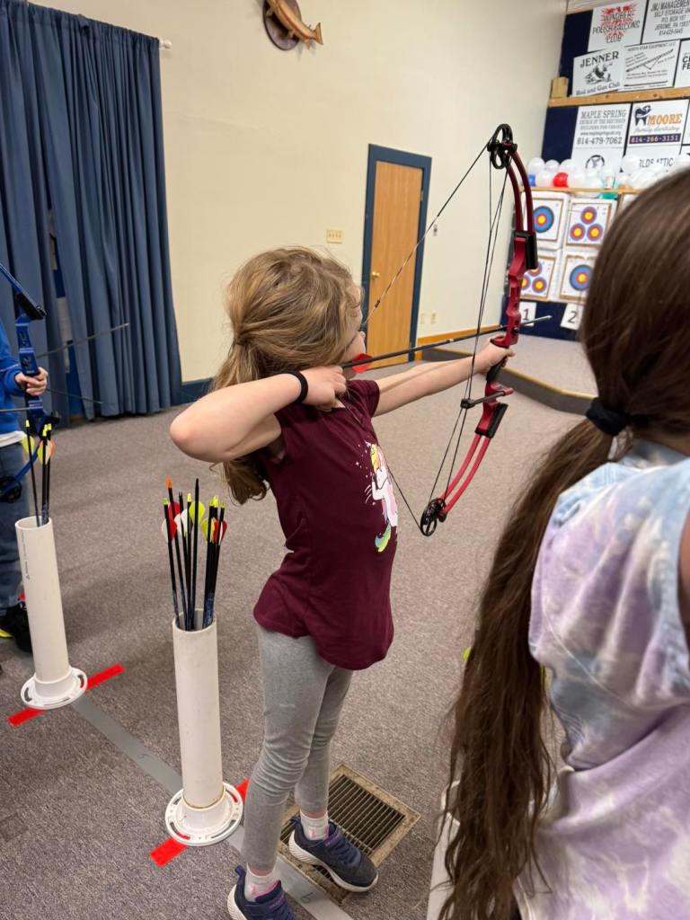 Children's Archery at Sportsmen Fellowship Ministries