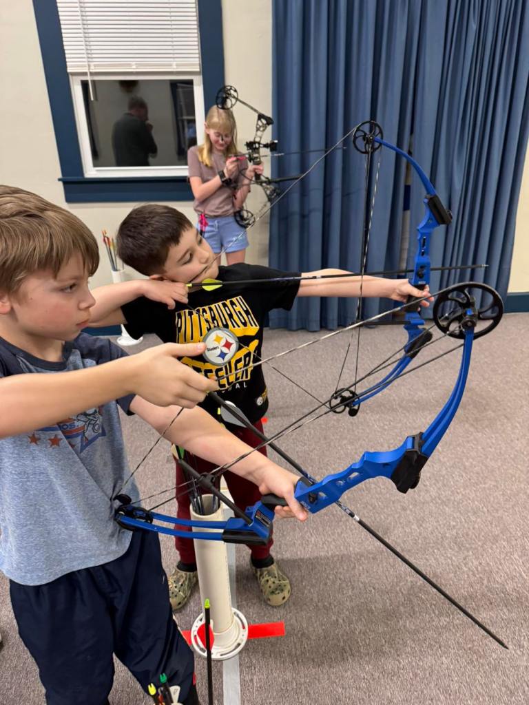 Children's Archery at Sportsmen Fellowship Ministries
