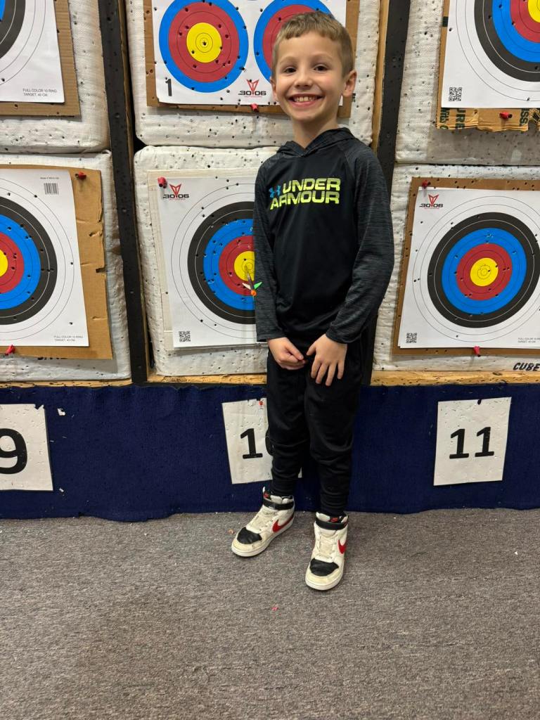 Children's Archery at Sportsmen Fellowship Ministries