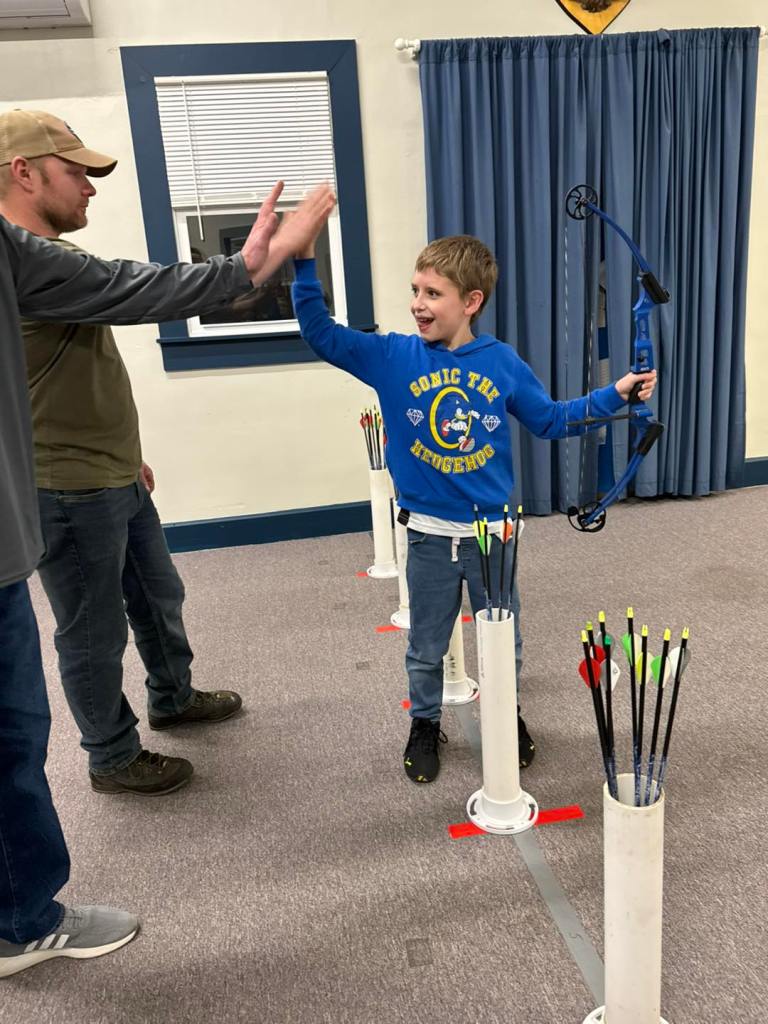 Children's Archery at Sportsmen Fellowship Ministries